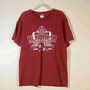 L Jerzee Alabama Commemorative BCS 2010 National Championships Tee A34